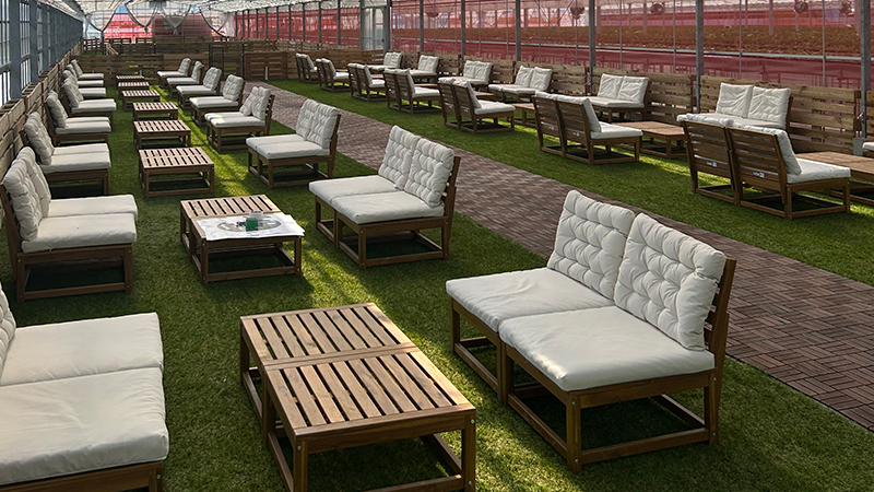 お席でゆっくり90分楽しめる